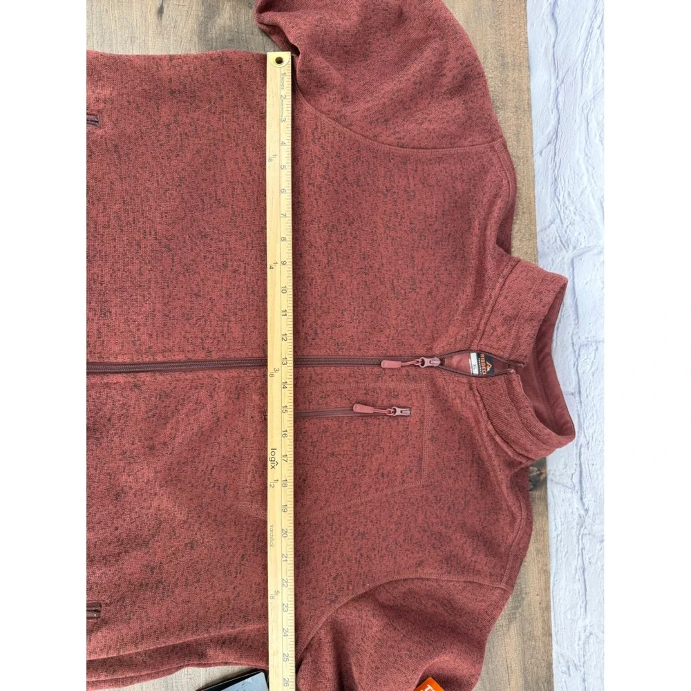Ridgecut Mens Sweater Fleece Toughshield Jacket XL Water and Stain‎ Repellant